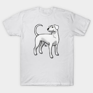 Dog - Doberman Pinscher - White Natural T-Shirt